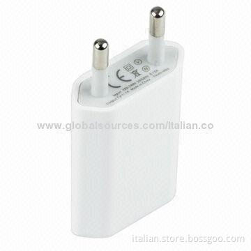 USB charger for iPhone4, 5V 1A power adapter for iPhone